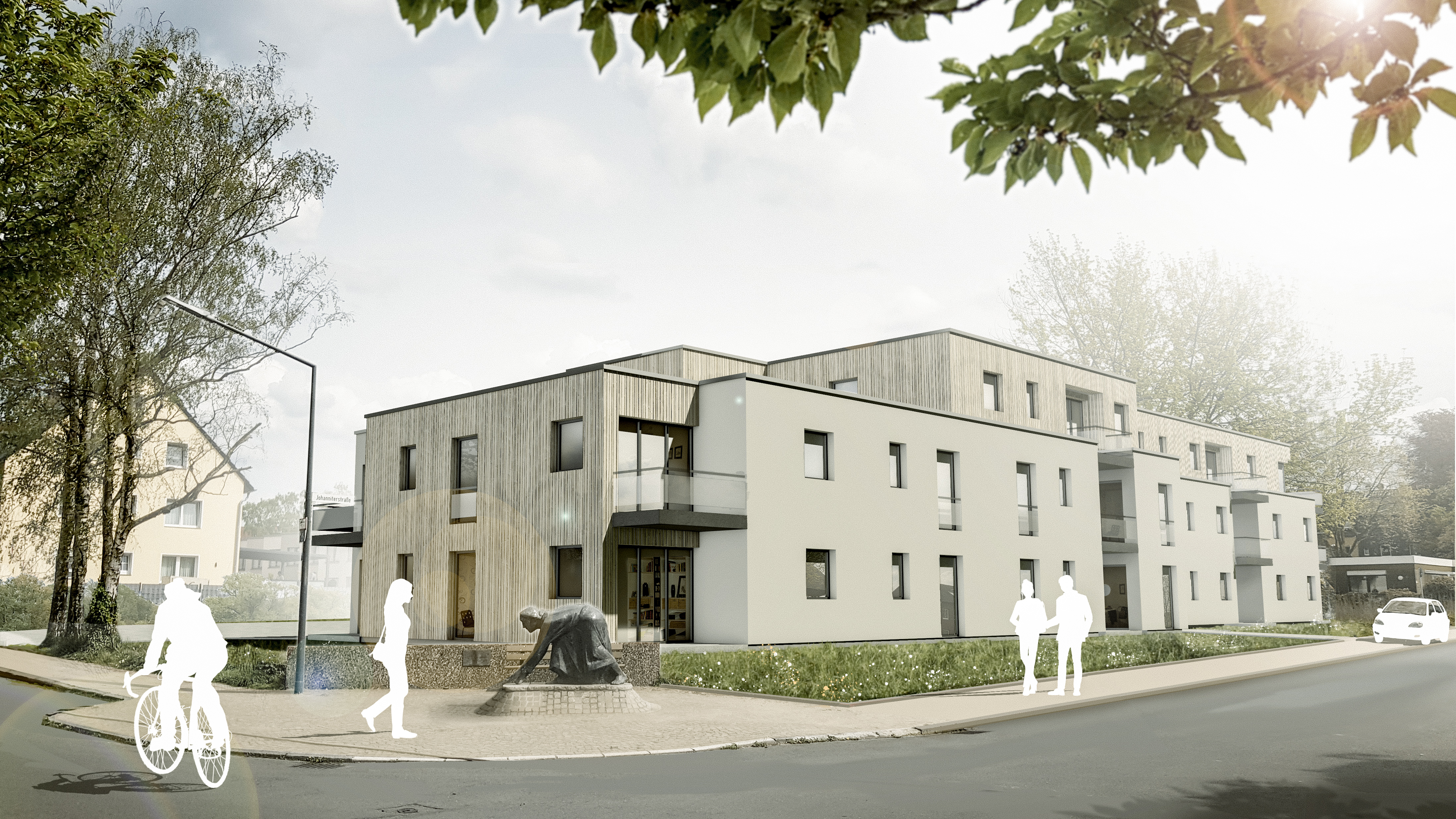 Senior Life Herten-Westerholt — Außenansicht des Neubaus